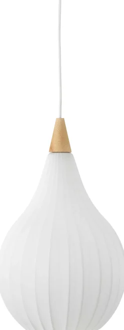 Halo Design Lamper Til Kontoret|Lamper Til Køkkenet > Drops Textile Pendel ?30 cm, Hvid