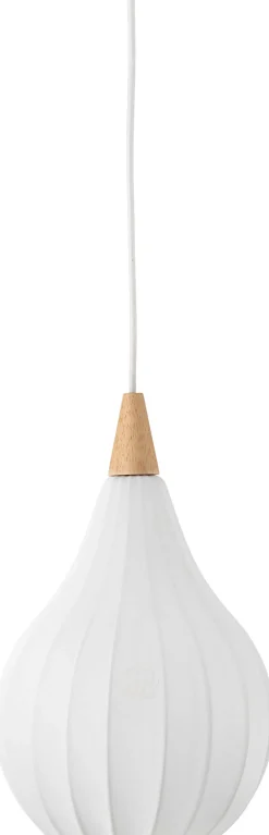 Best Drops Textile Pendel ?23 cm, Hvid Lamper Til Kontoret|Lamper Til Køkkenet