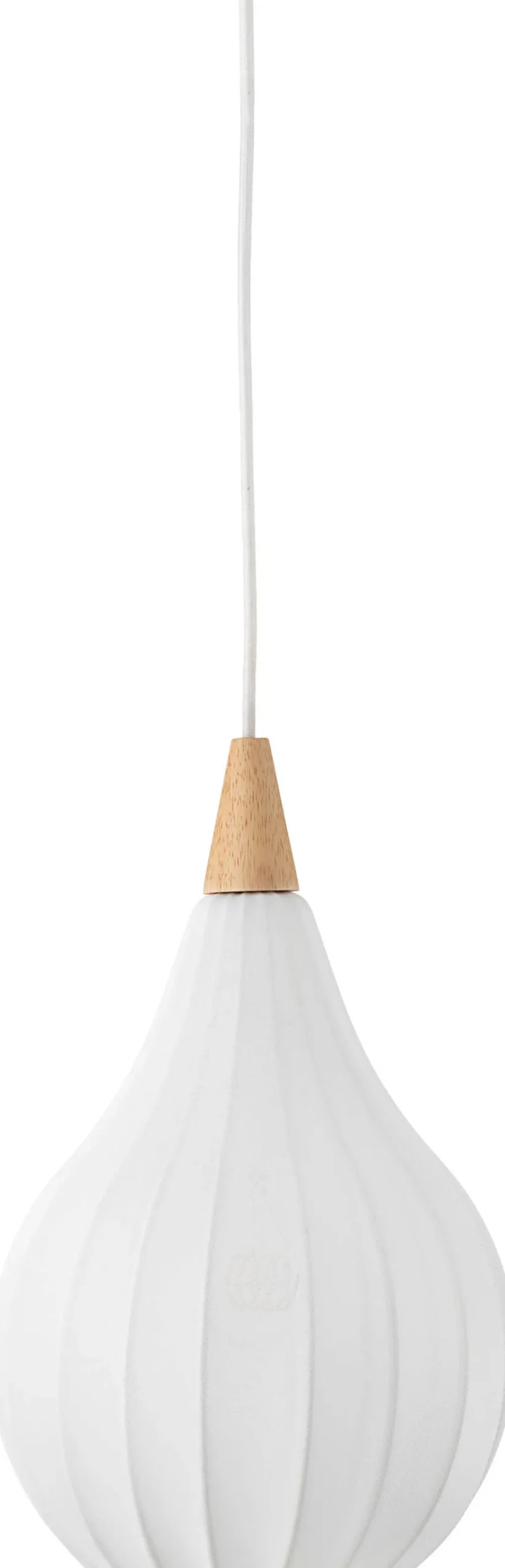 Best Drops Textile Pendel ?23 cm, Hvid Lamper Til Kontoret|Lamper Til Køkkenet