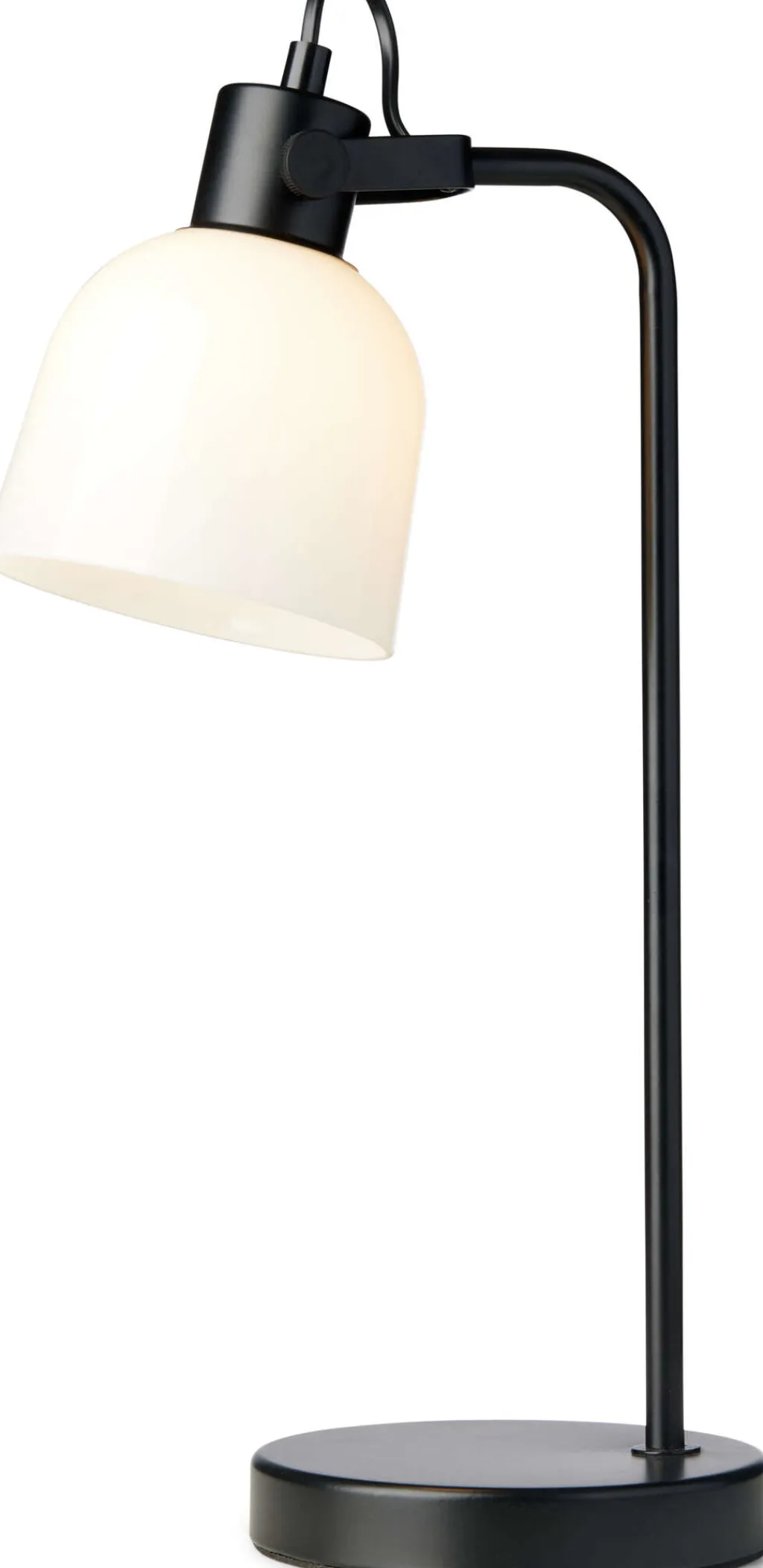 Hot Glow Bordlampe H43 cm, Sort/Opal Lamper Til Kontoret|Lamper Til Soveværelset