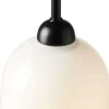 Hot Glow Pendel Ø12 cm, Sort/Opal Lamper Til Kontoret|Lamper Til Køkkenet