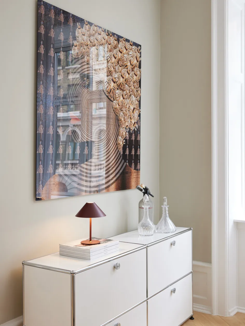 Discount Halo Design Hygge Trådløs Bordlampe LED H, Rød
