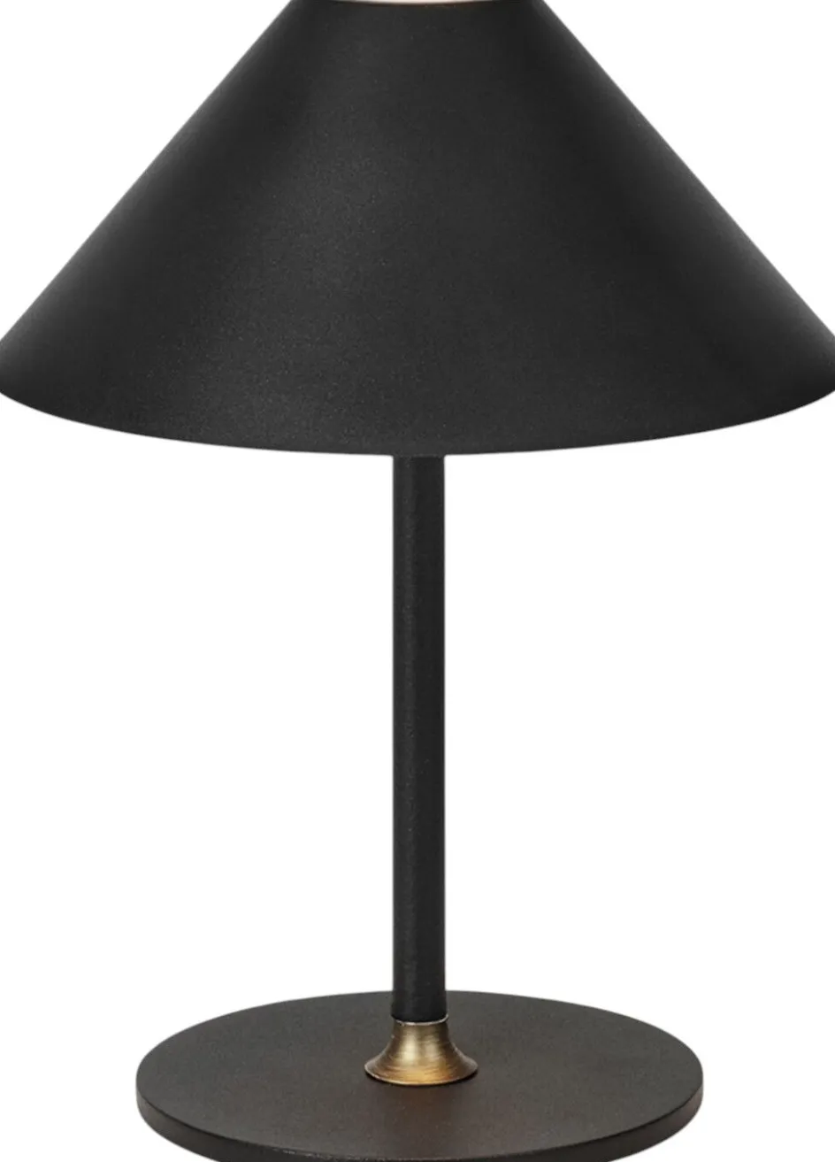 Halo Design Hygge Trådløs Bordlampe LED H, Sort