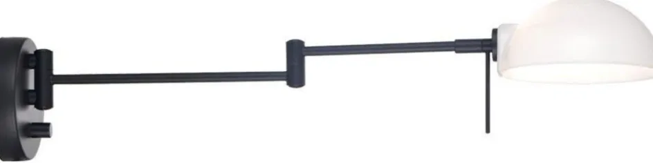 Sale Halo Design Kjøbenhavn Væglampe m. Arm Ø15 cm, Sort