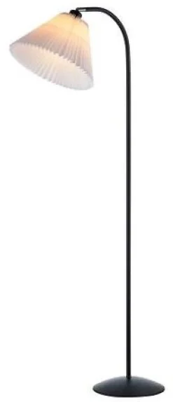 Sale Medina Gulvlampe H132 cm, Hvid/Sort Lamper Til Kontoret|Lamper Til Stuen