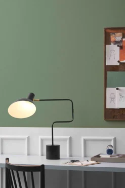 Halo Design Lamper Til Kontoret|Lamper Til Soveværelset > Metropole Deluxe Bordlampe H58,5 cm, Sort/Marmor