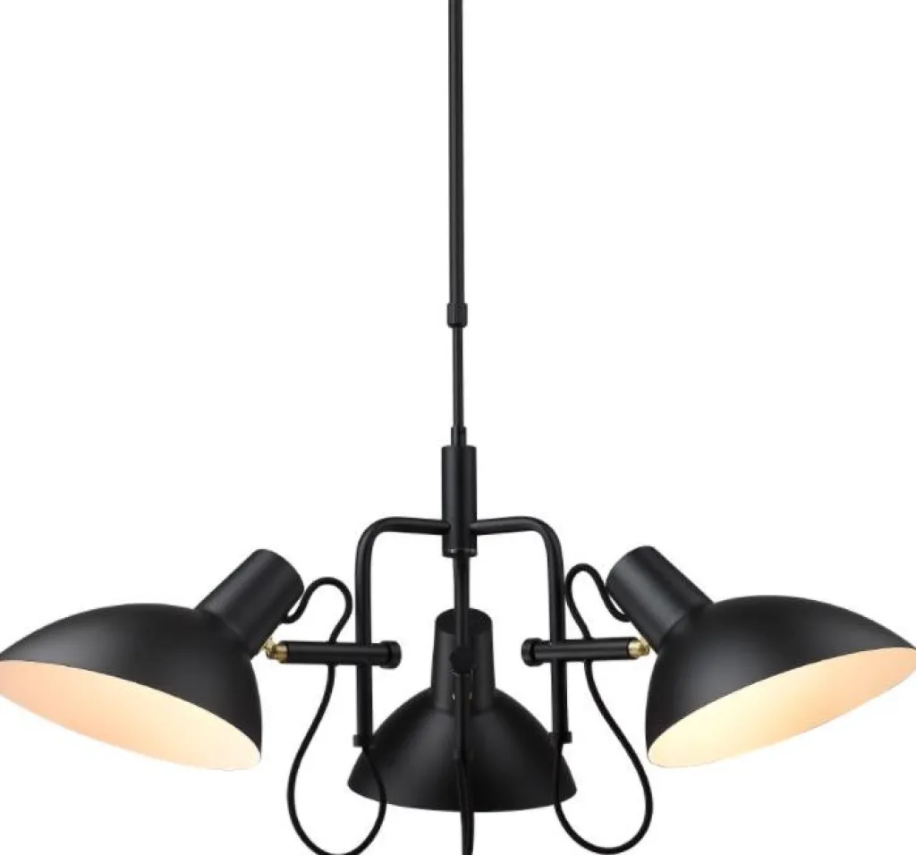 Halo Design Lamper Til Kontoret|Lamper Til Køkkenet > Metropole Lysekrone Ø73 cm, Sort