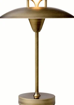 Best Halo Design Mini Stepp 1-2-3 Trådløs Bordlampe LED H23 cm, Antik messing