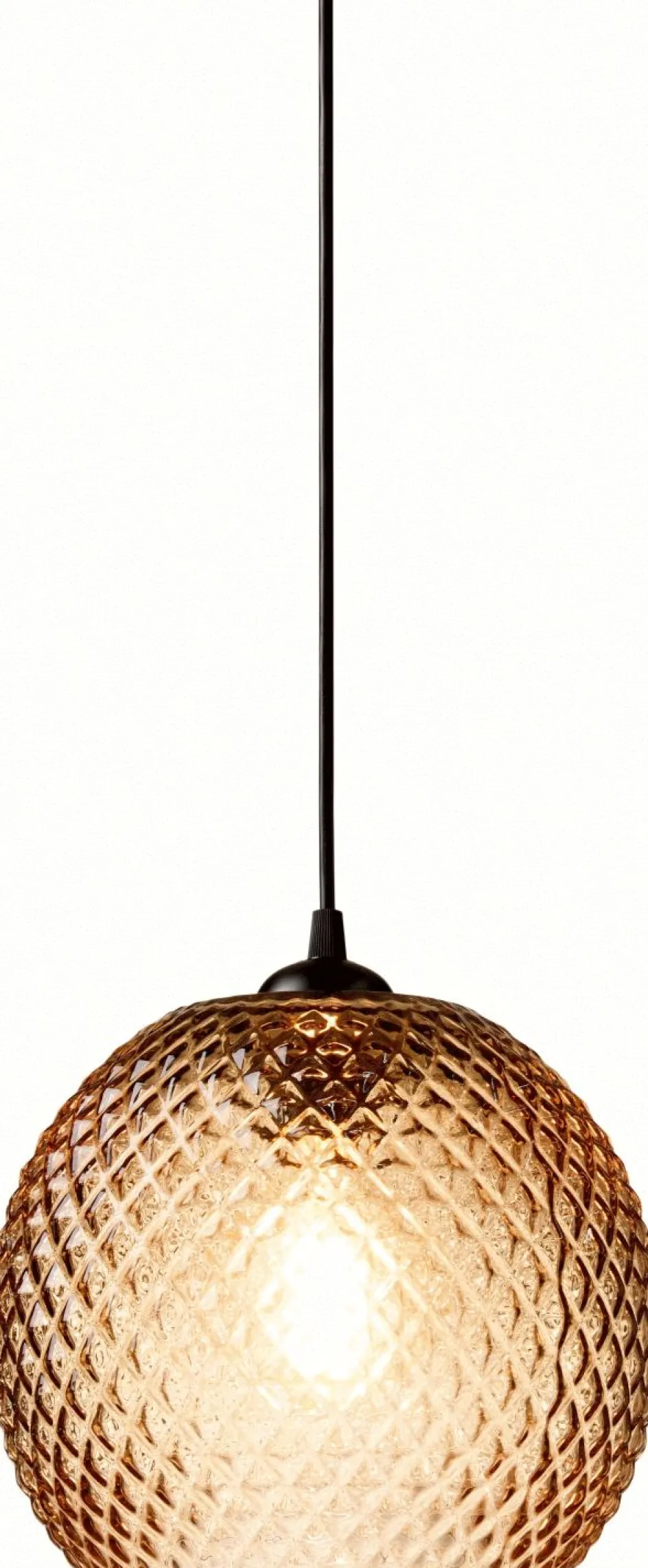 New Halo Design Nobb Pendel ?22 cm, Amber