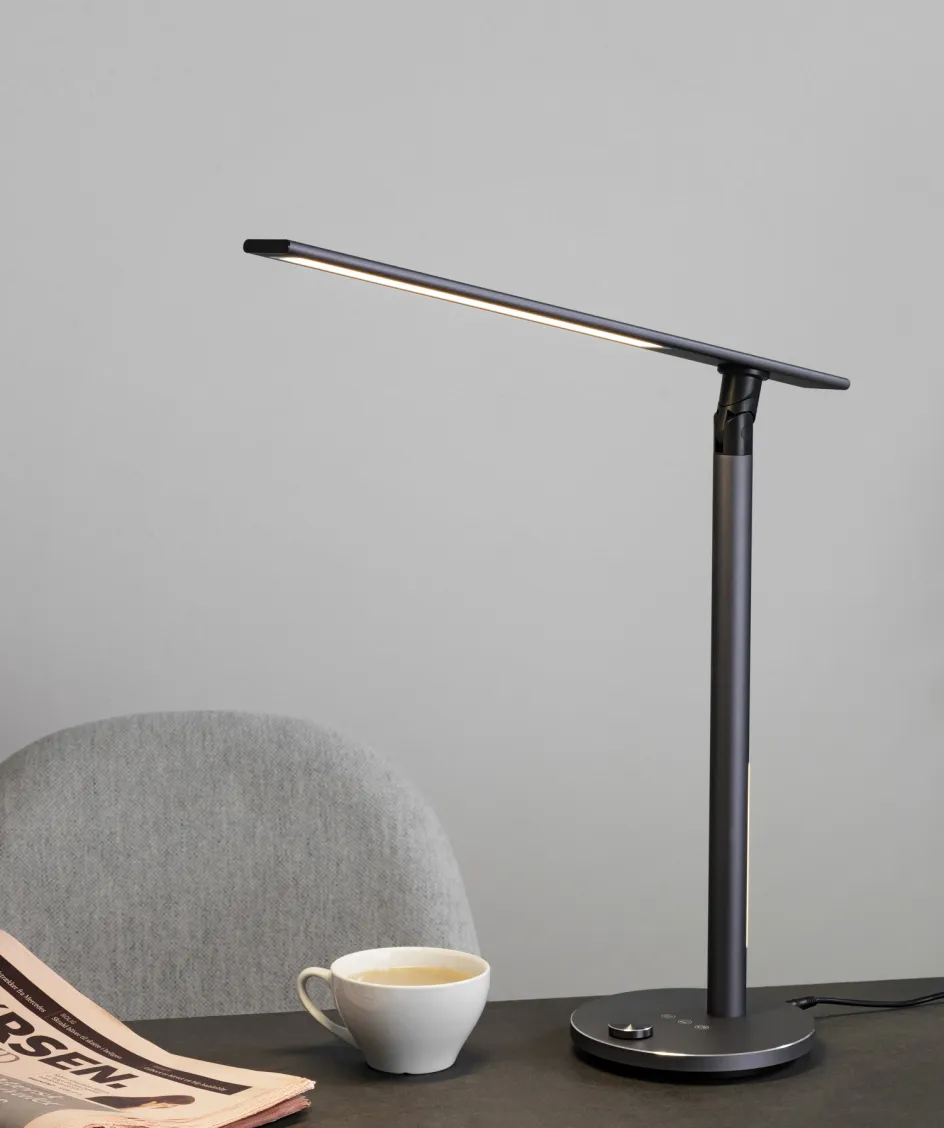 Outlet Halo Design Office Ideal Light Bordlampe H43 cm, Grå