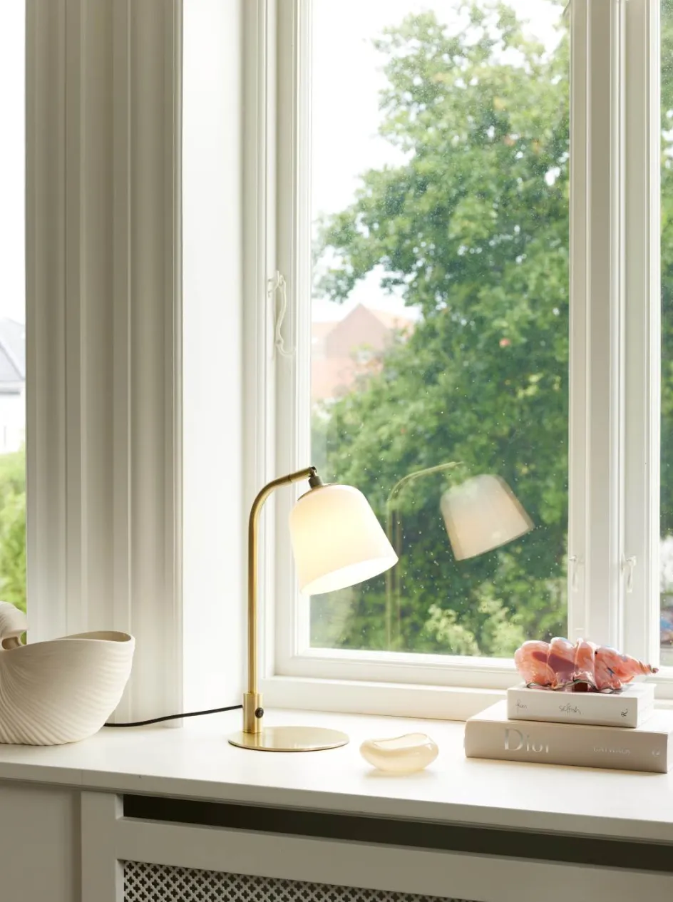 Clearance Halo Design Room 49 Bordlampe H40 cm, Opal/Antique