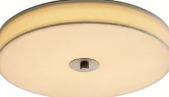 Sale Halo Design Shade Plafond LED ?40 cm, Creme/Messing