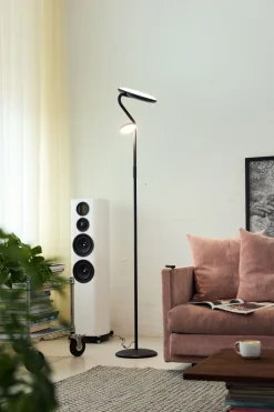 Sale Halo Design Slim Uplight Gulvlampe LED H170 cm, Sort