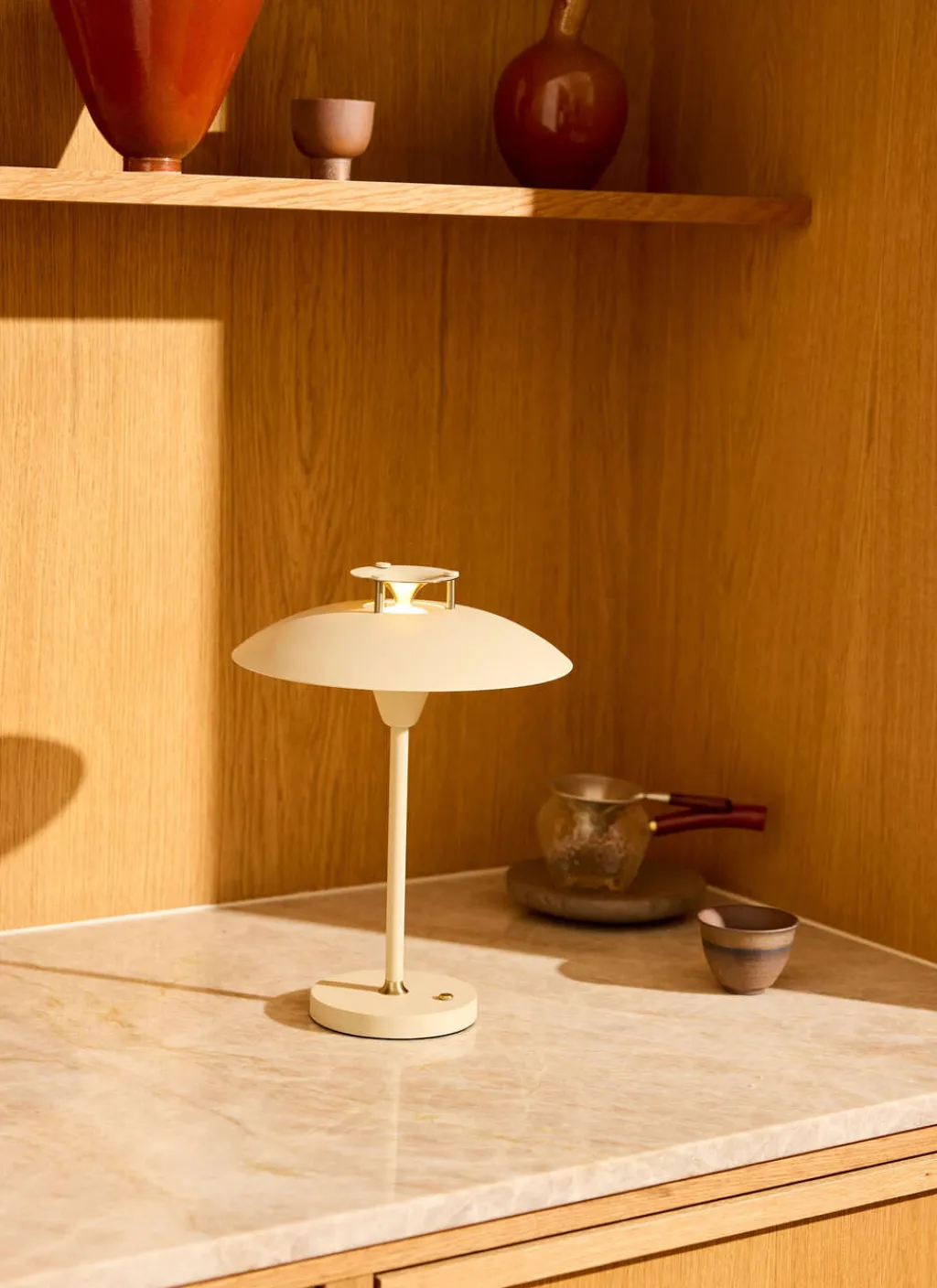 Halo Design Lamper Til Soveværelset|Bordlamper > Stepp 1-2-3 Trådløs Bordlampe LED H28 cm,