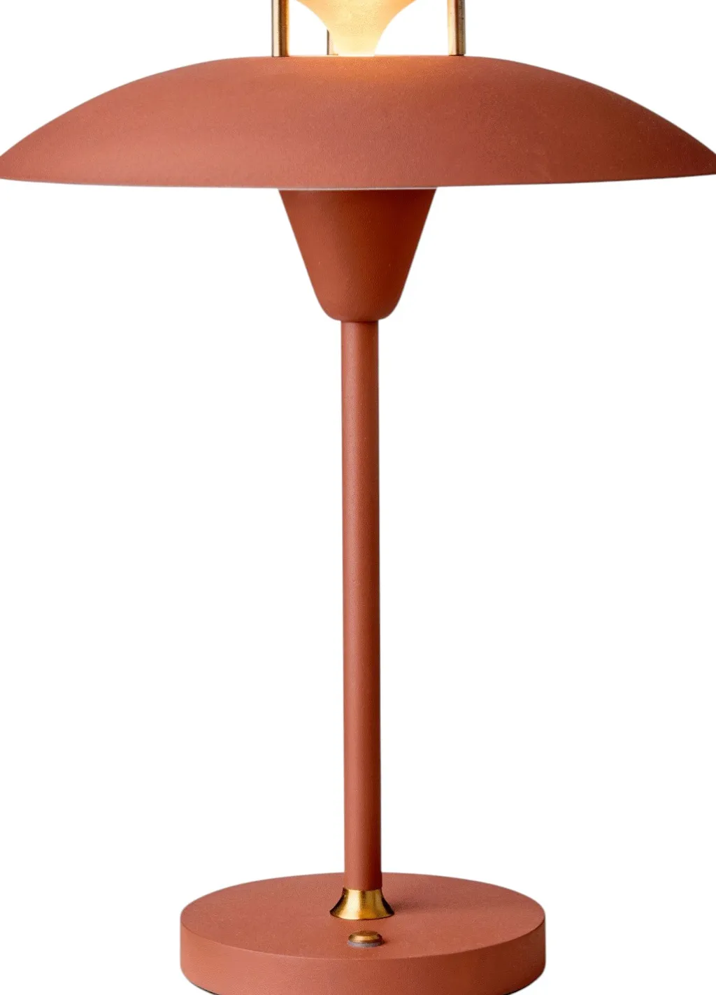 Sale Stepp 1-2-3 Trådløs Bordlampe LED H, Terracotta Bordlamper|Trådløse Lamper