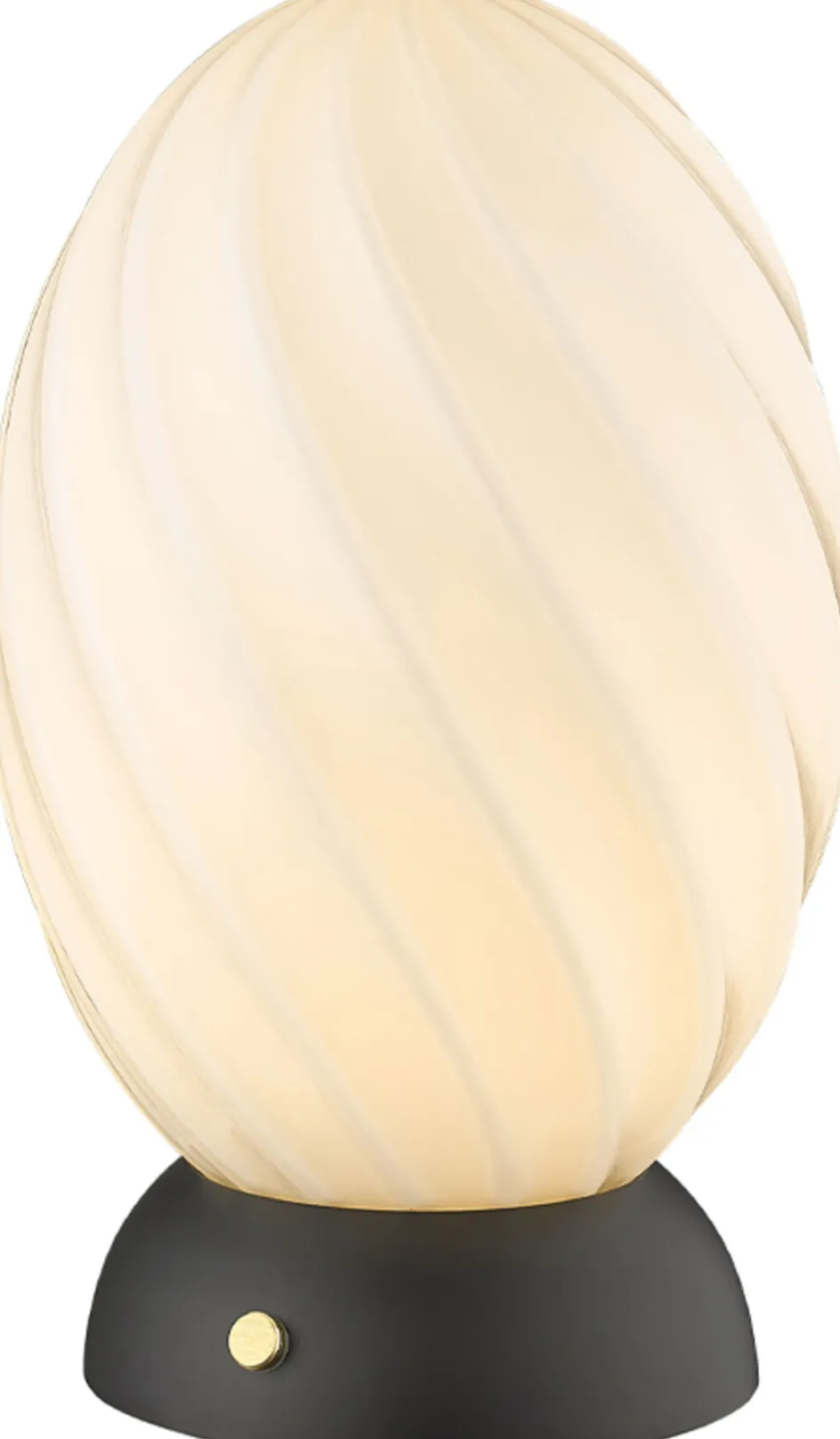 Discount Halo Design Twist Bordlampe H22 cm, Opal/Sort