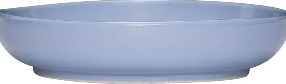 Best Hübsch Amare Dyb Tallerken 23 cm, Lyseblå