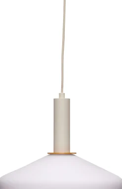 Hübsch Lamper Til Kontoret|Lamper Til Køkkenet > Apollo Pendel Ø35 cm, Orange/Sand/Hvid