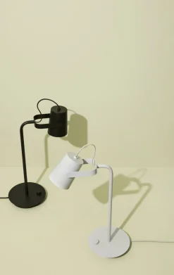 Hot Hübsch Ardent Bordlampe H54 cm, Lysegrå