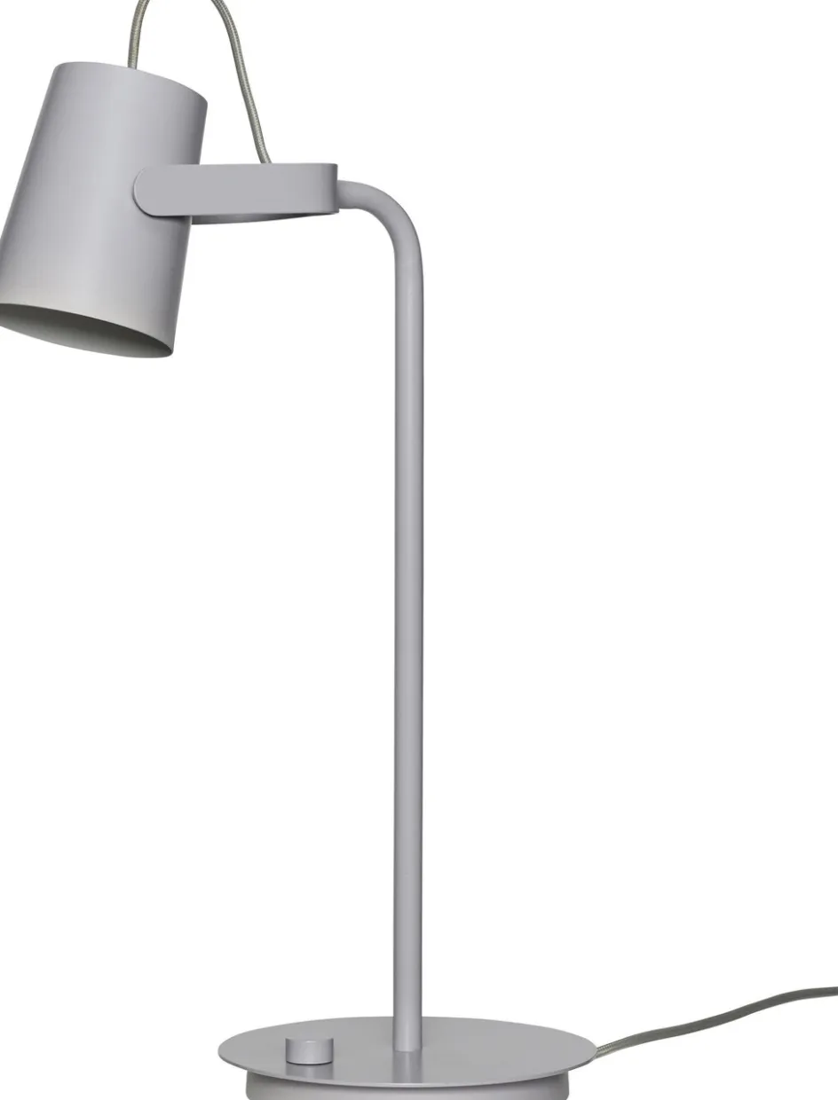 Hot Hübsch Ardent Bordlampe H54 cm, Lysegrå