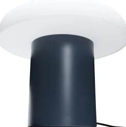 Clearance Aterliers Bordlampe H20 cm, Mørkeblå/Hvid Lamper Til Kontoret|Lamper Til Soveværelset