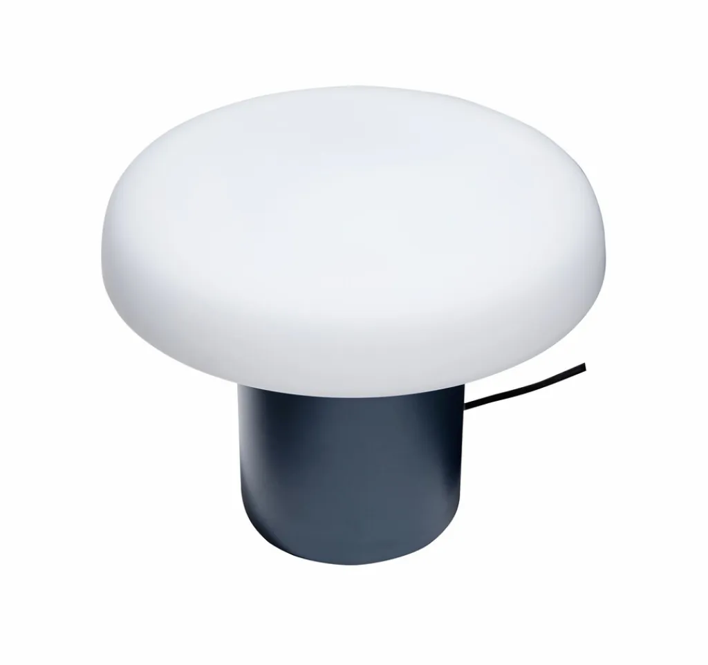 Clearance Aterliers Bordlampe H20 cm, Mørkeblå/Hvid Lamper Til Kontoret|Lamper Til Soveværelset