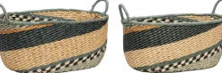 Clearance Cable Kurve 2 stk, Natur/Multifarvet Kurve Og Kasser
