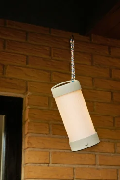 Best Hübsch Camp Trådløs Bordlampe H21 cm, Flerfarvet/Sand/Hvid