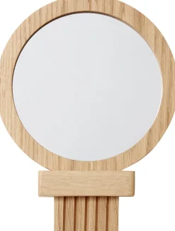 Clearance Comb Håndspejl 21 cm, Eg Spejle