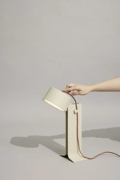 New Crea Bordlampe H32 cm, Sand/Orange Lamper Til Kontoret|Lamper Til Soveværelset