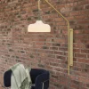 Hübsch Lamper Til Soveværelset|Lamper Til Køkkenet > Current Væglampe 111 cm, Grøn/Khaki