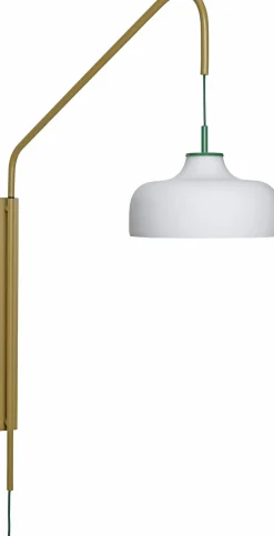 Hübsch Lamper Til Soveværelset|Lamper Til Køkkenet > Current Væglampe 111 cm, Grøn/Khaki