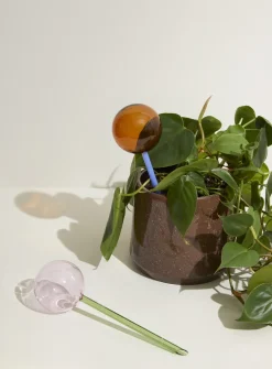 Online Hübsch Flora Selvvander H27 cm, Lyserød/Grøn