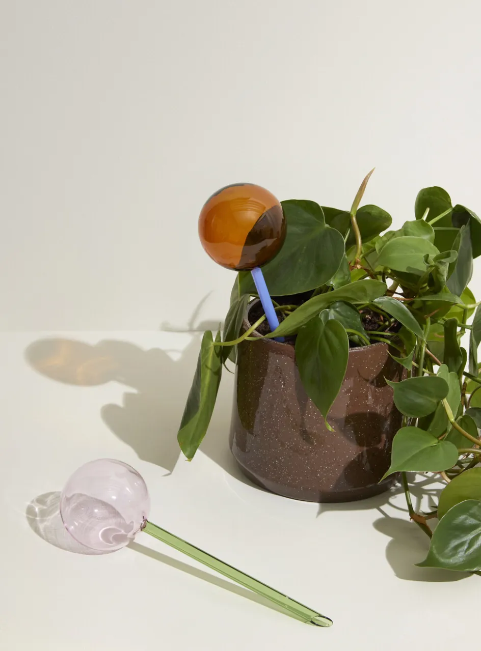 Online Hübsch Flora Selvvander H27 cm, Lyserød/Grøn