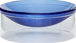 Hübsch Flow Skål Ø16 cm, Blå