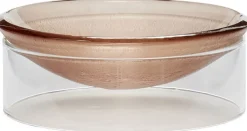 Hot Hübsch Flow Skål Ø12 cm, Brun