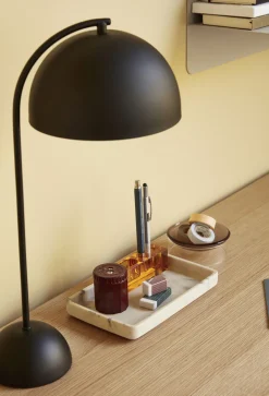 Hübsch Form Bordlampe H48 cm, Sort