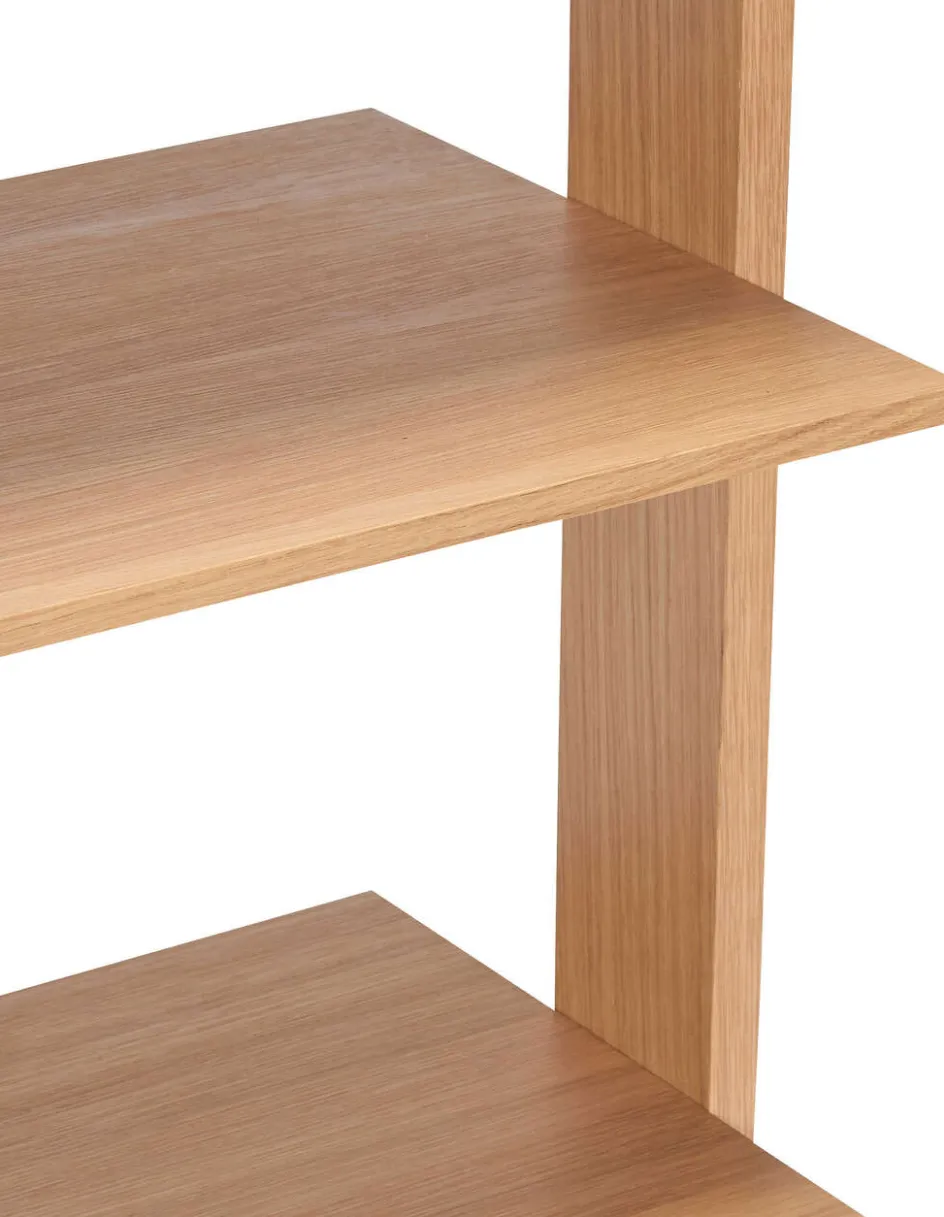 Outlet Hübsch Forma Reol H142 cm, Egetræsfiner