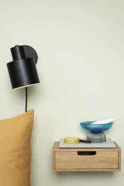 Outlet Hübsch Fuse Væglampe, Sort