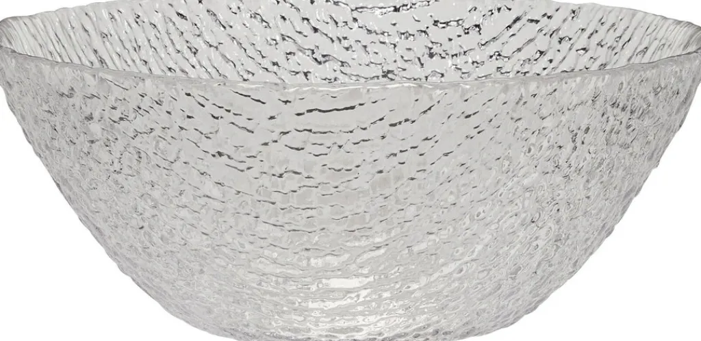 Online Fuyu Skål 4 stk. Ø16 cm, Tesktureret/Klar Skåle