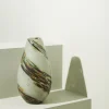 Best Hübsch Grove Vase H33 cm, Rav/Brun/Grøn