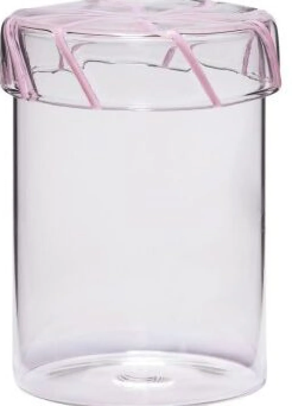 Discount Heir Opbevaringsglas H14 cm, Lyserød Opbevaring Til Køkkenet|Opbevaringskrukker Og -Glas