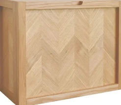 Outlet Hübsch Herringbone Skoskab 50 cm, Eg