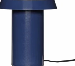Best Hübsch Keen Bordlampe H22 cm, Mørkeblå