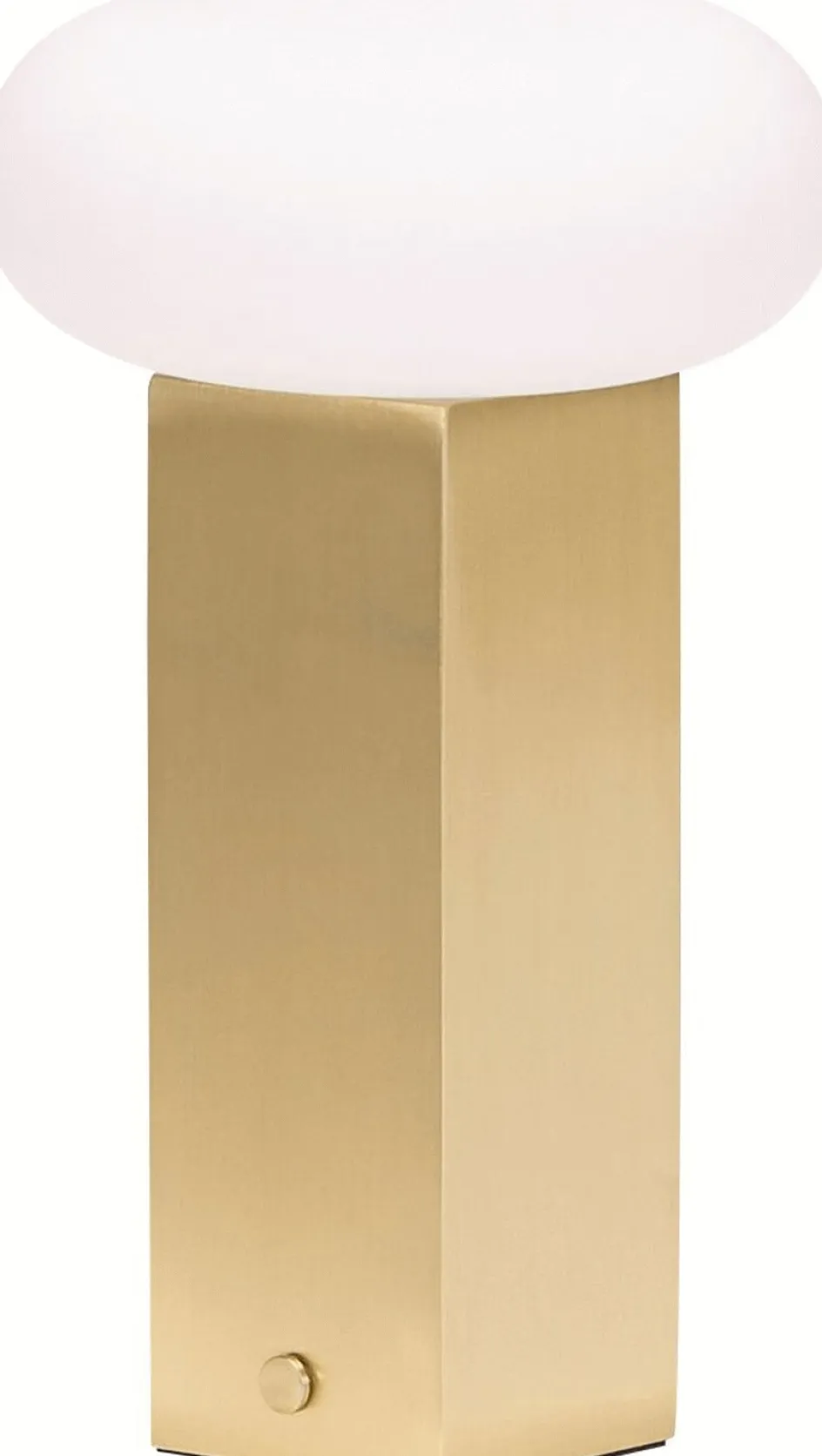 Sale Hübsch Low Trådløs Bordlampe H20 cm, Messing