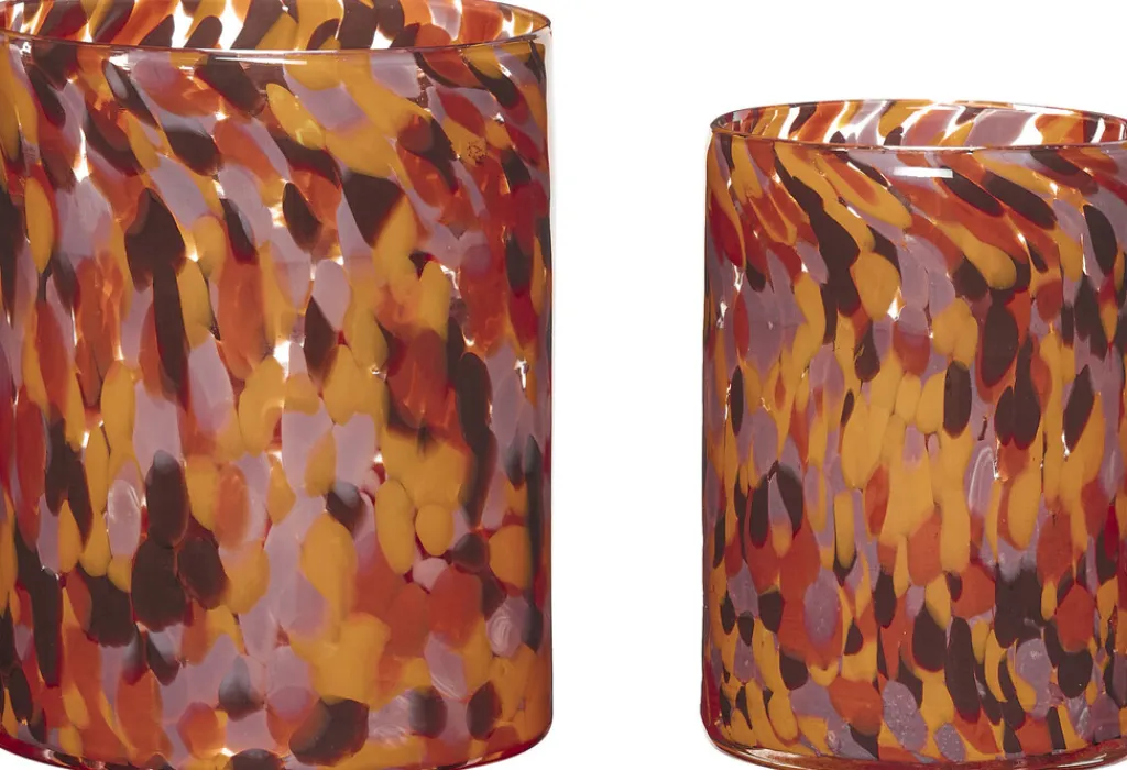 Hübsch Stue|Vaser > Luce Vaser 2 stk, Orange