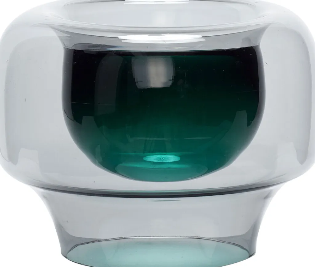 Hübsch Stue|Vaser > Lunar Vase H16 cm, Grøn