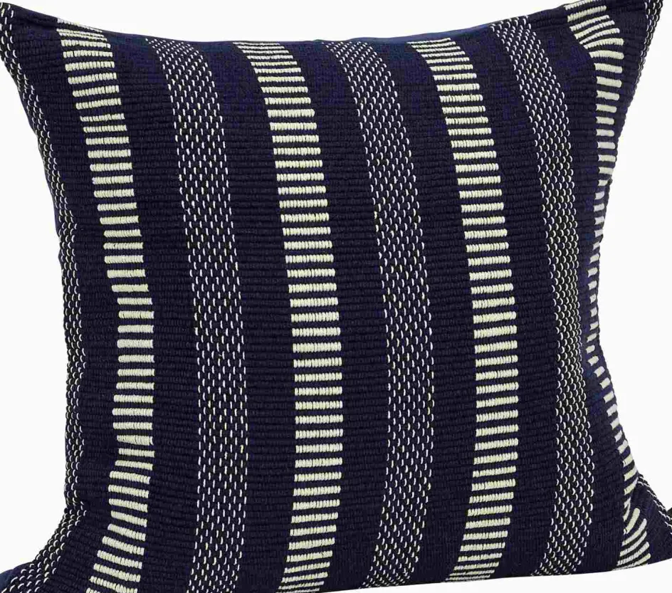 Discount Hübsch Morph Pude 60x60 cm, Lyseblå