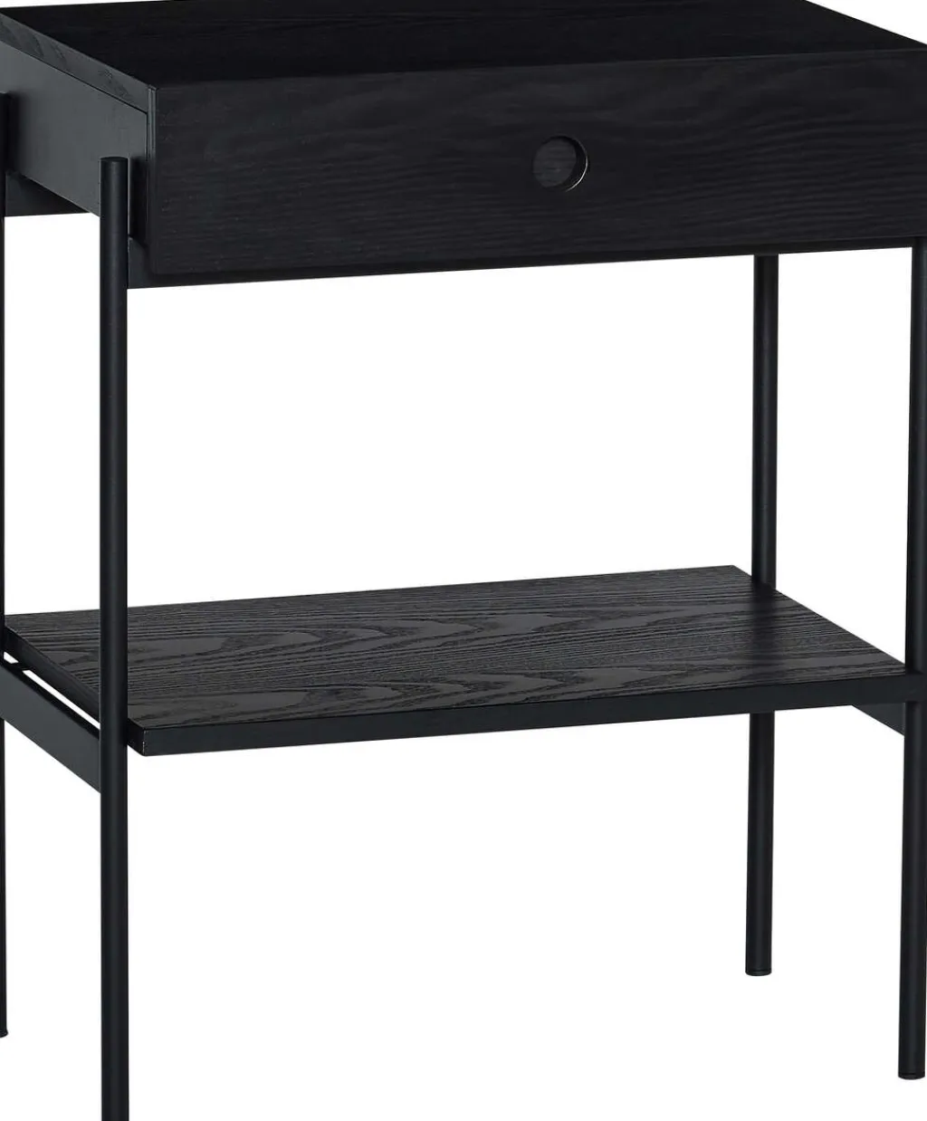 Hübsch Borde > Noir Sengebord H60 cm,