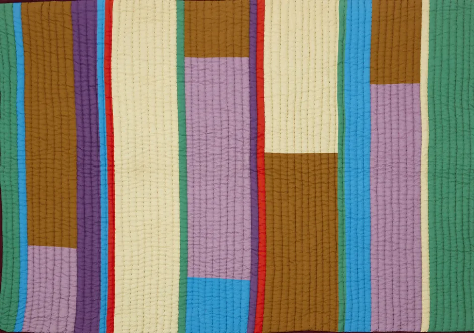 Online Hübsch Pavilion Plaid 140x200 cm, Lilla/Multicolour